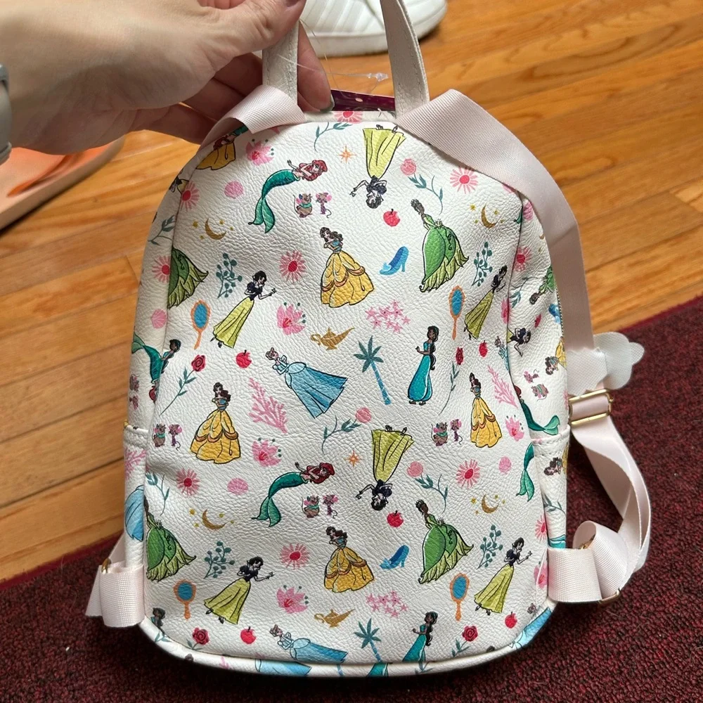 NWT Disney Princess Print Mini Backpack - Picture 3 of 9